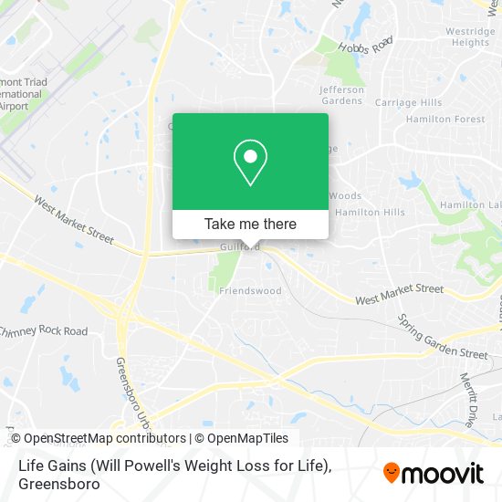 Mapa de Life Gains (Will Powell's Weight Loss for Life)
