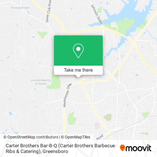Mapa de Carter Brothers Bar-B-Q (Carter Brothers Barbecue Ribs & Catering)