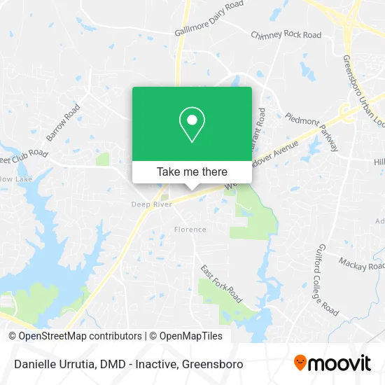 Danielle Urrutia, DMD - Inactive map