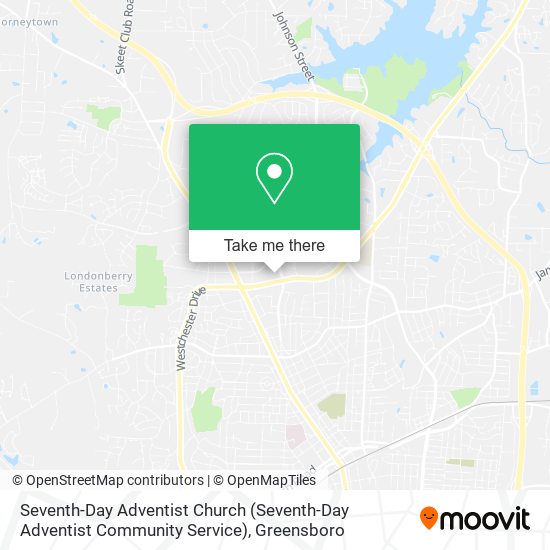 Mapa de Seventh-Day Adventist Church (Seventh-Day Adventist Community Service)