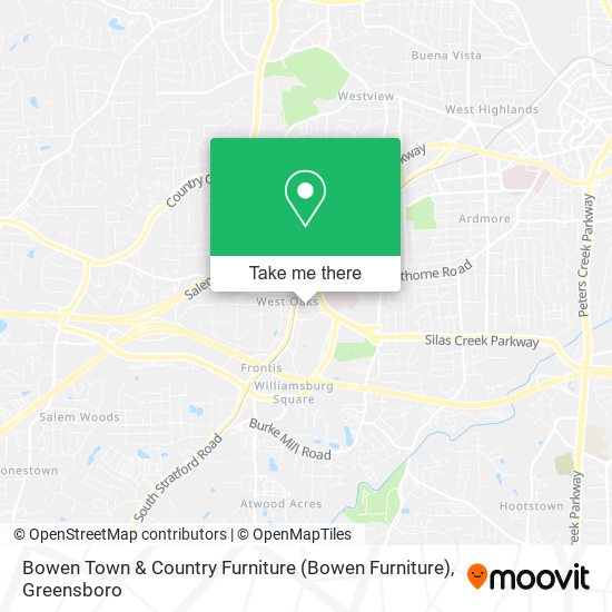 Bowen Town & Country Furniture (Bowen Furniture) map