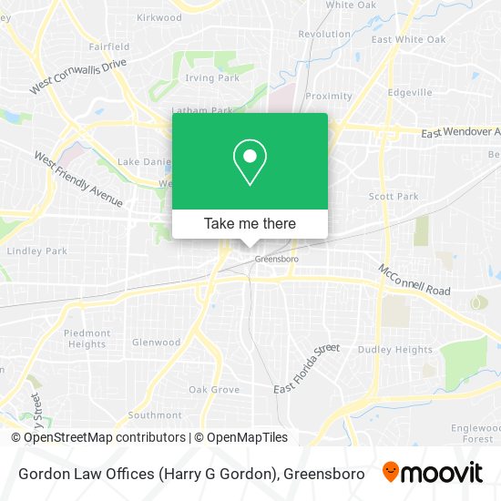 Gordon Law Offices (Harry G Gordon) map