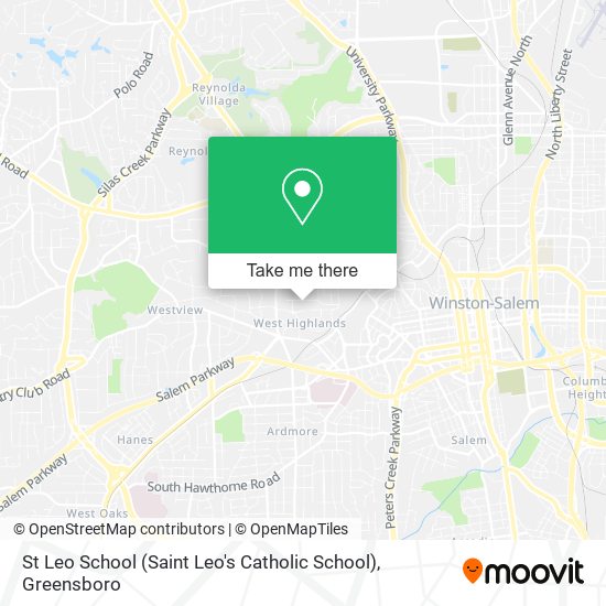 St Leo School (Saint Leo's Catholic School) map