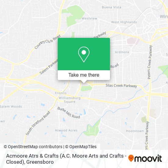 Mapa de Acmoore Atrs & Crafts (A.C. Moore Arts and Crafts - Closed)