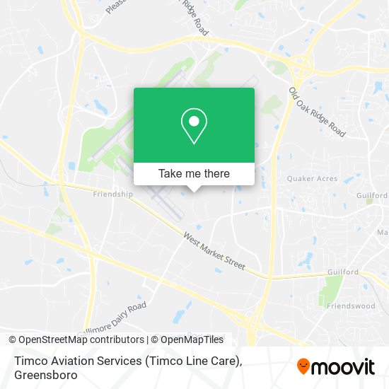 Mapa de Timco Aviation Services (Timco Line Care)