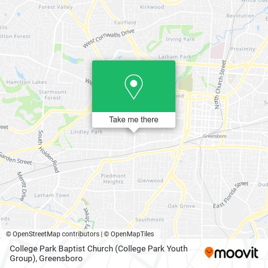 College Park Baptist Church (College Park Youth Group) map