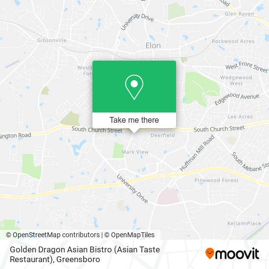 Golden Dragon Asian Bistro (Asian Taste Restaurant) map