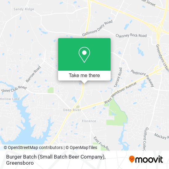Burger Batch (Small Batch Beer Company) map