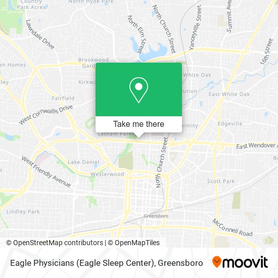 Eagle Physicians (Eagle Sleep Center) map