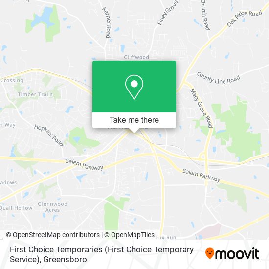 First Choice Temporaries (First Choice Temporary Service) map