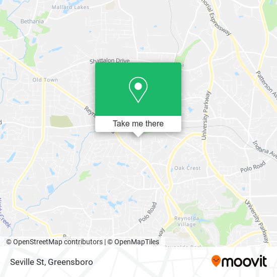 Mapa de Seville St