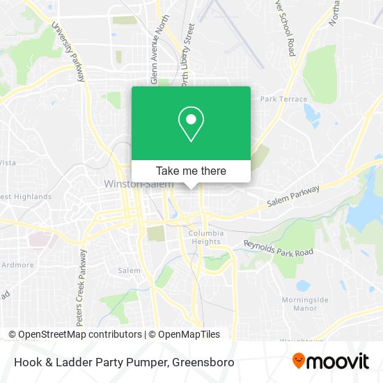 Mapa de Hook & Ladder Party Pumper