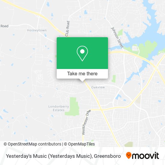 Yesterday's Music (Yesterdays Music) map