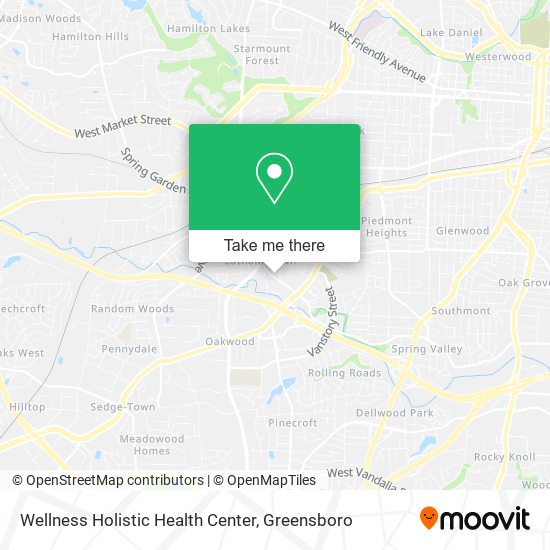 Wellness Holistic Health Center map