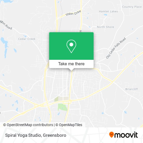 Spiral Yoga Studio map