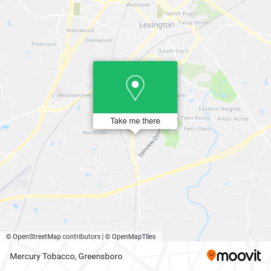 Mercury Tobacco map