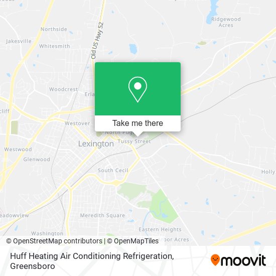 Huff Heating Air Conditioning Refrigeration map
