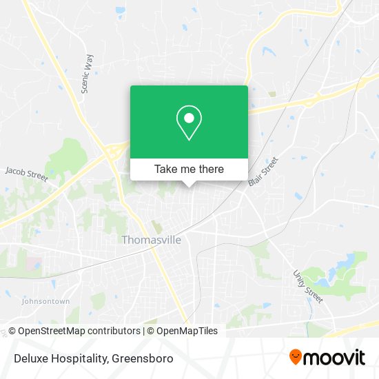 Deluxe Hospitality map