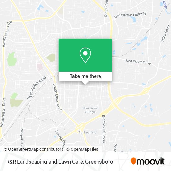 Mapa de R&R Landscaping and Lawn Care