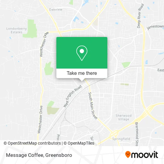 Mapa de Message Coffee