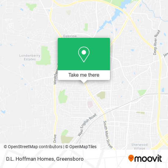 Mapa de D.L. Hoffman Homes