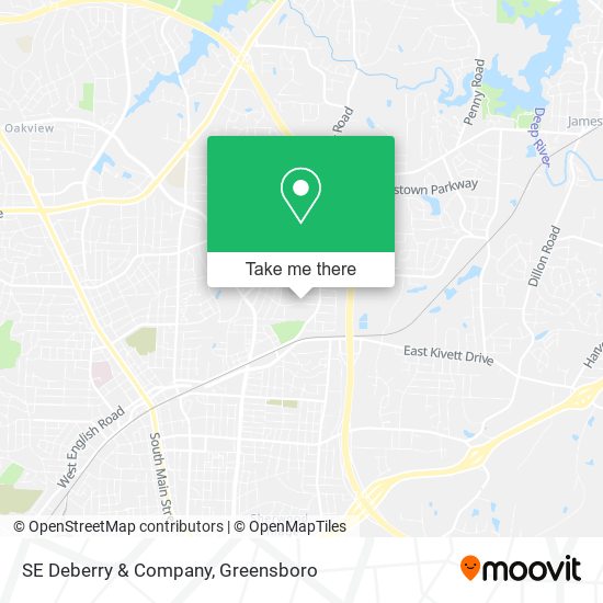 Mapa de SE Deberry & Company