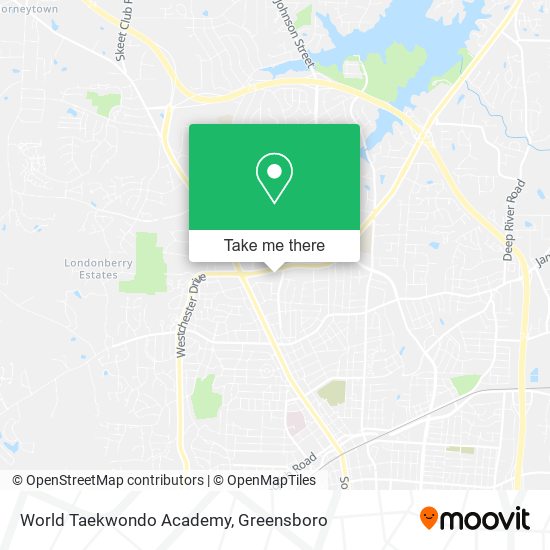 Mapa de World Taekwondo Academy
