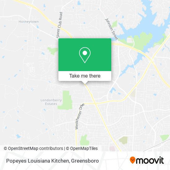 Mapa de Popeyes Louisiana Kitchen