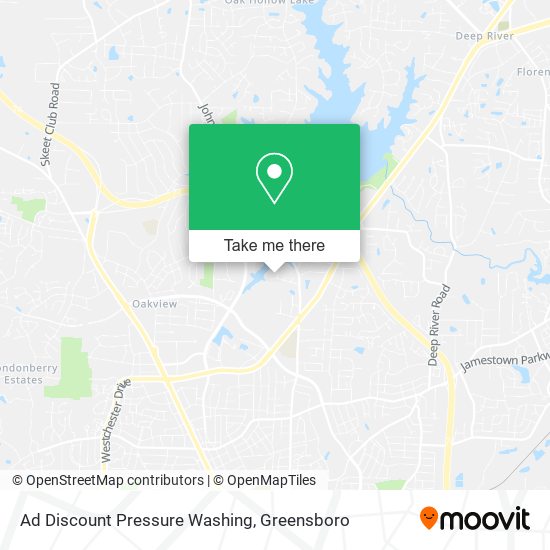 Mapa de Ad Discount Pressure Washing