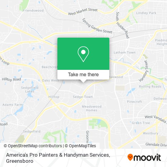 Mapa de America's Pro Painters & Handyman Services