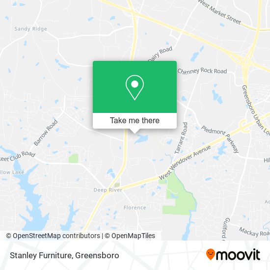 Mapa de Stanley Furniture