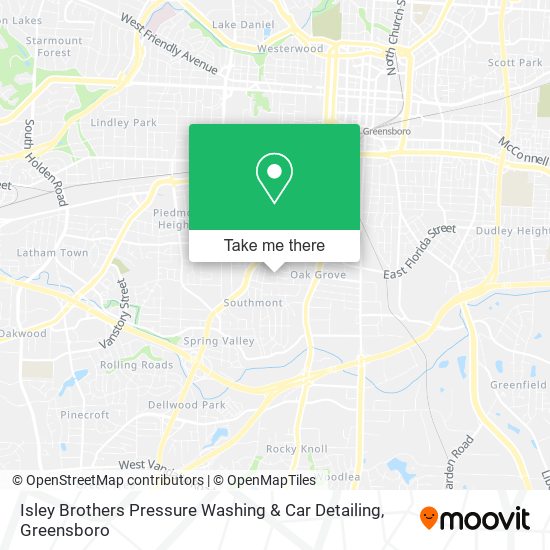 Mapa de Isley Brothers Pressure Washing & Car Detailing