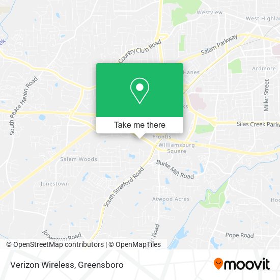 Verizon Wireless map