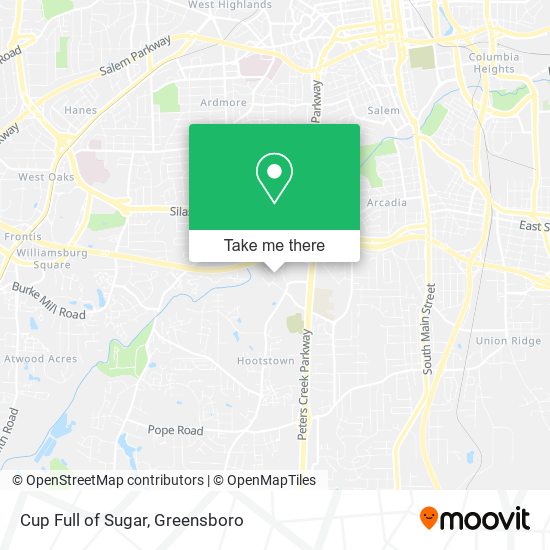 Cup Full of Sugar map