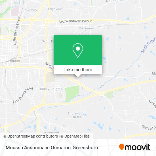 Mapa de Moussa Assoumane Oumarou