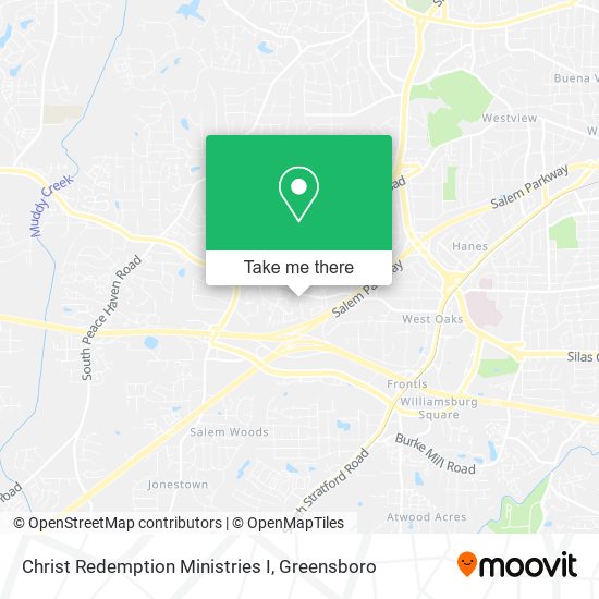 Christ Redemption Ministries I map