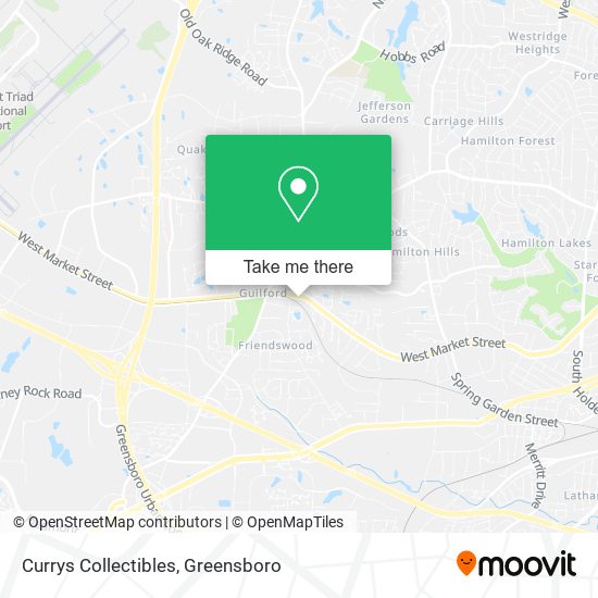 Currys Collectibles map