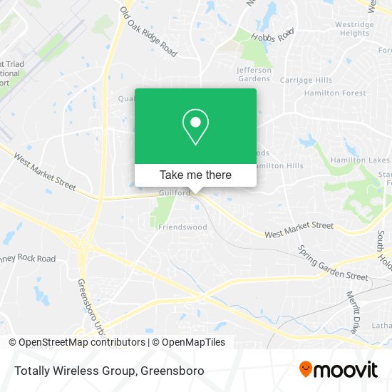 Mapa de Totally Wireless Group