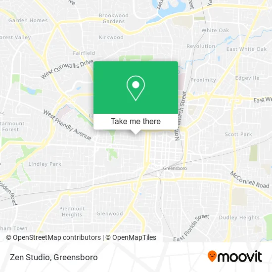 Mapa de Zen Studio