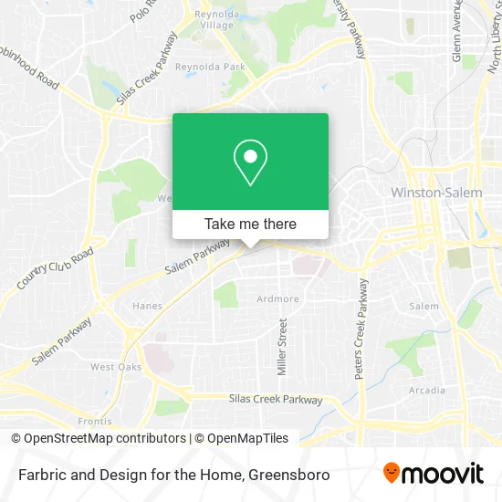 Mapa de Farbric and Design for the Home