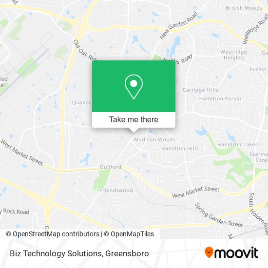 Biz Technology Solutions map