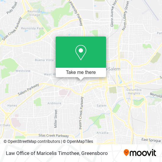 Law Office of Maricelis Timothee map