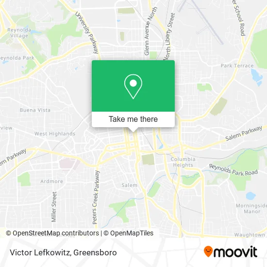 Victor Lefkowitz map