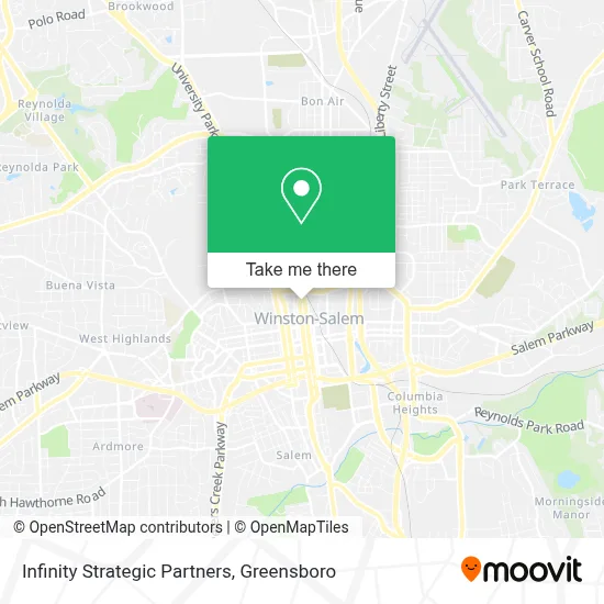 Infinity Strategic Partners map
