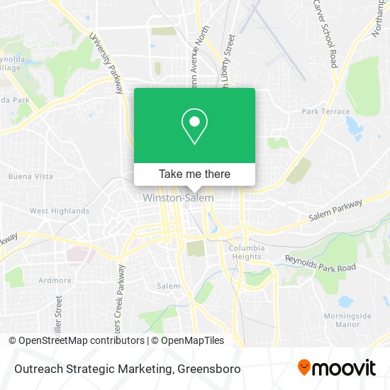 Outreach Strategic Marketing map