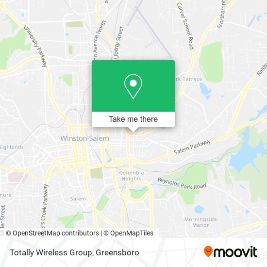 Mapa de Totally Wireless Group