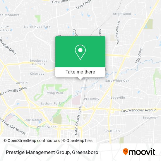 Prestige Management Group map