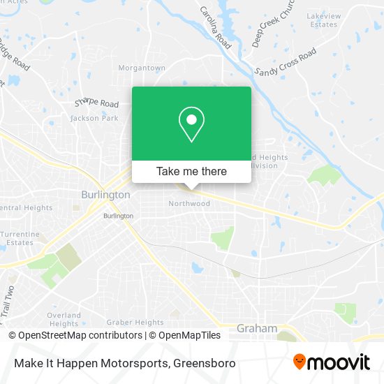 Make It Happen Motorsports map