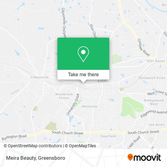 Mapa de Meira Beauty