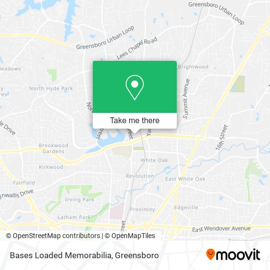 Bases Loaded Memorabilia map